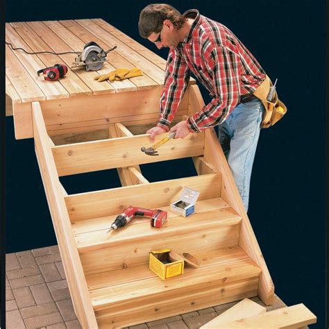 How to Build Deck Stairs