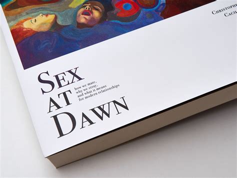 Sex at Dawn _ Christopher Ryan, Cacilda Jethá on Behance