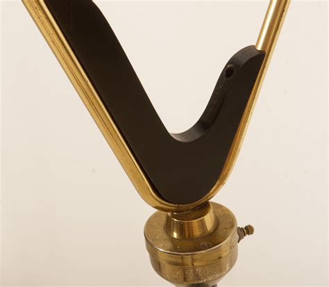 Italian Midcentury Floor Lamp with Parchment Shades For Sale at 1stDibs