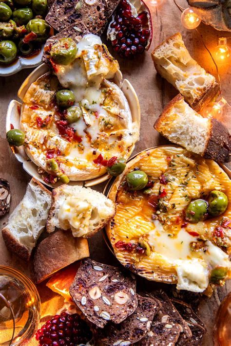 Caramelized Honey Baked Brie with Heat Olives. - Recipesedge
