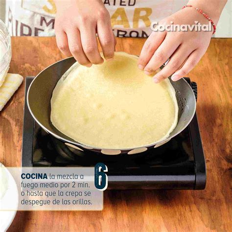Cómo hacer masa para crepas con sólo 5 ingredientes | Cocina Vital