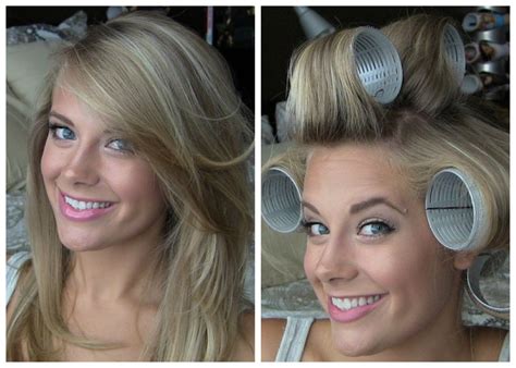 Big Rollers Hair Tutorial at Nelson Kennedy blog
