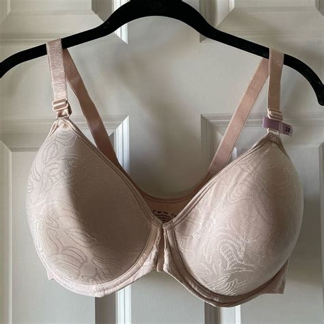 NWT Women’s Bali Pink Front Closure Bra, 38D