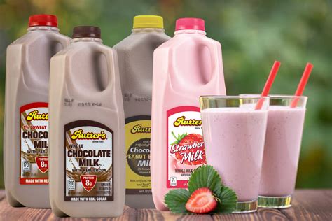 flavored milk - Rutter's