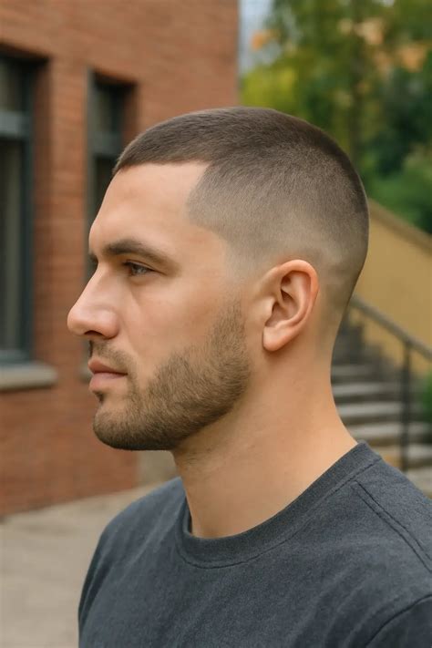 Burst Fade Buzz Cut