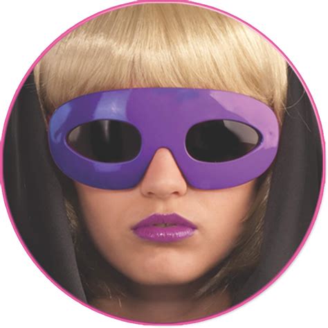 Amazon.com: Lady Gaga Glasses,Purple,One Size : Clothing, Shoes & Jewelry