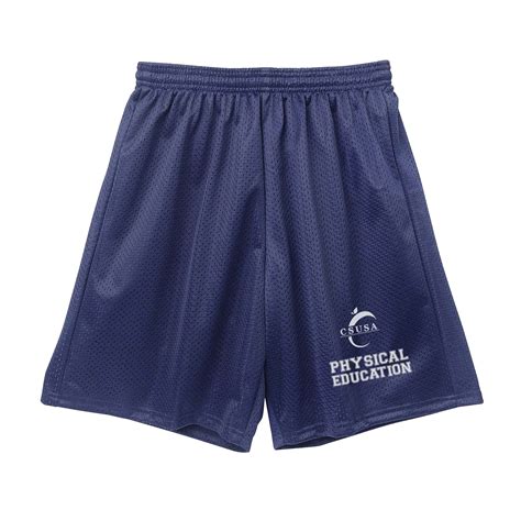 Navy Blue Mesh P.E. Shorts (While Supplies Last) - FINAL SALE / NO RET ...