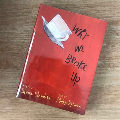 Why We Broke Up (by Daniel Handler), Hobbies & Toys, Books & Magazines ...