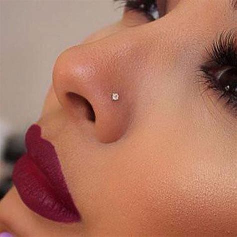 Nose Piercing Stud Sizes at Andrea Mcclelland blog