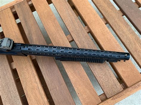 (BATTLE WORN) MOSSBERG 590 SHOCKWAVE Tactical Steel HEAT SHIELD 12 and ...