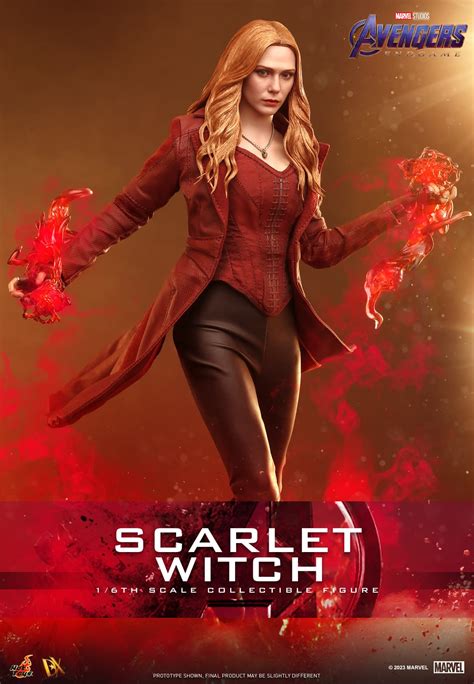 Unleash Some Chaos with Hot Toys New Scarlet Witch Endgame Figure