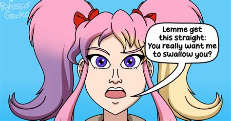 #giantess Giantess Saiko Vore POV Thingy - Professor Geckoのイラスト - pixiv