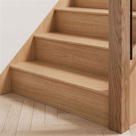 Oak Stair Tread & Riser Cladding Kit by Richard Burbidge