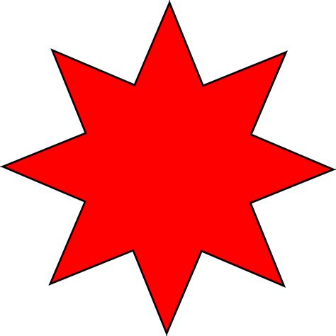 Red Star Clipart 26, Buy Clip Art - Star Red Vector - Png Download ...