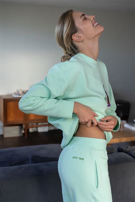 Kitchen Julie x Dear Freedom žalios „Sexy Time“ kelnės – Kitchen Julie