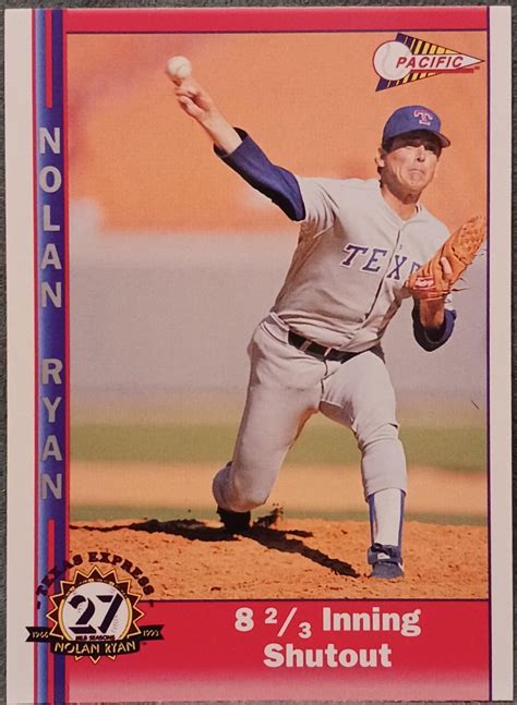 Nolan Ryan #229 Prices | 1991 Pacific Nolan Ryan | Baseball Cards