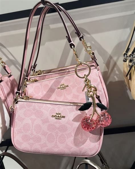 Pink coach bag!! in 2025 | Cute bag, Girly bags, Fancy bags