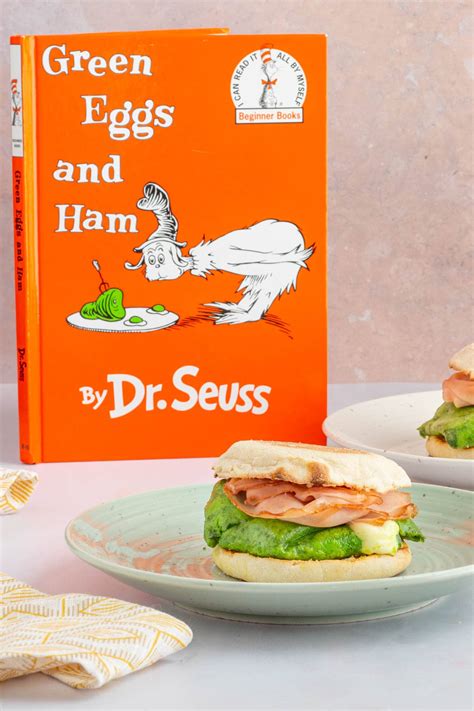 Green Eggs and Ham Breakfast Sandwiches - The Reader's Kitchen