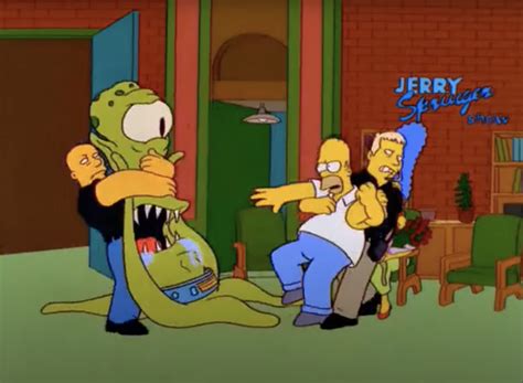 Jerry Springer had a fitting, epic cameo in 'The Simpsons' episode