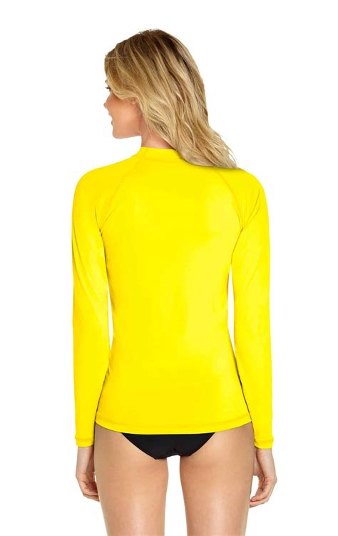 Men's Long Sleeve Rash Guard – Yellow - Wet Effect, Inc.