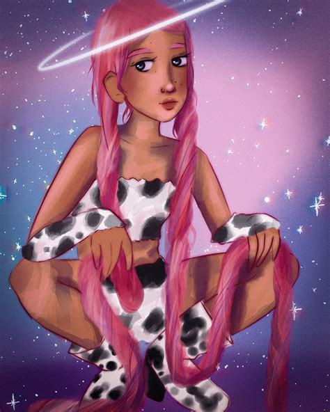 ArtStation - Cow Girl in Space