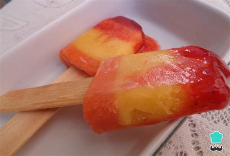 Paletas de hielo de mango con chamoy - Fácil