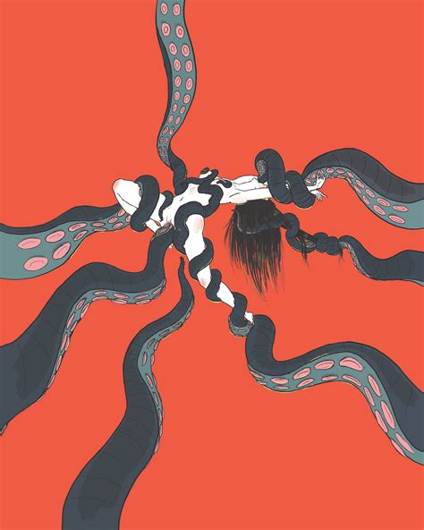 Tentacles BDSM Art Print 18x24 - Etsy