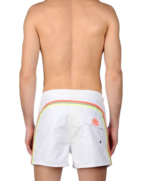 Mens White Swim Trunks at Rebecca Bowens blog