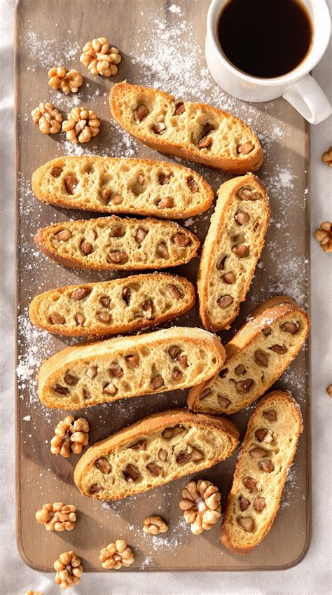 Crunchy Walnut Biscotti Recipe - All Good Recipes