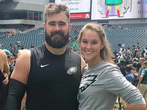 Jason Kelce's Wife Kylie Thought He Was a Catfish When They Met on Tinder