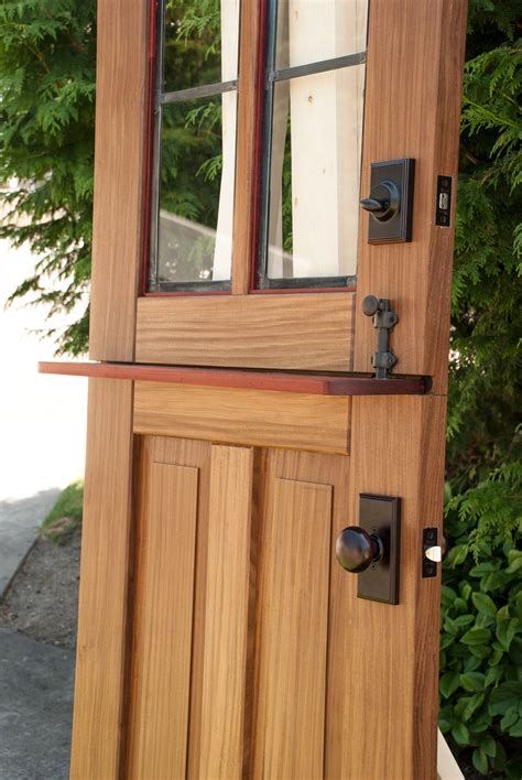 Dutch Door from Real Carriage Door & Sliding Hardware. Interior Barn ...