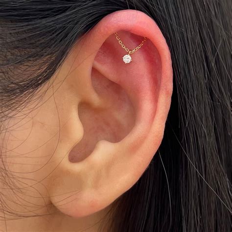 Oor Piercings Voorwaartse Helix