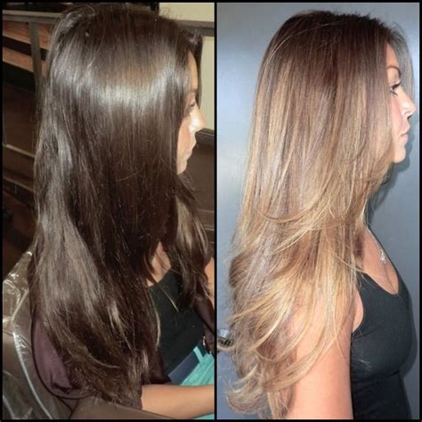 Dark Blonde Dye On Dark Brown Hair - How To: Ombre Hair (From Blonde ...
