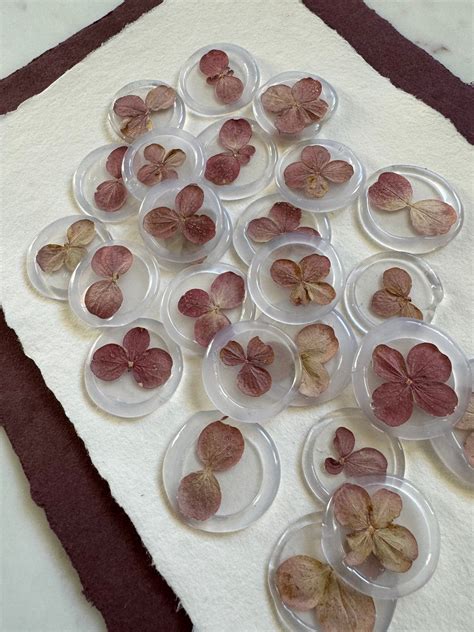 Dried Floral Wax Seals Handmade Flower Petal Wax Seals - Etsy