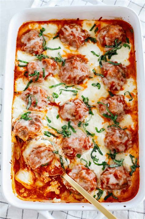 Turkey Meatball Casserole Recipe at Adelaide Johnson blog