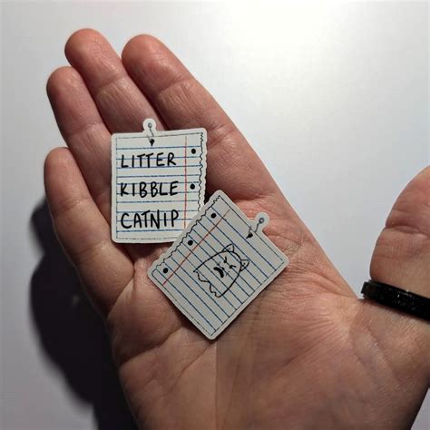 Spongebob Cat Sticker Set, Floating Shopping List - Etsy