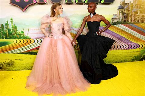 Ariana Grande and Cynthia Erivo Kick Off Fashionable Press Tour for ...