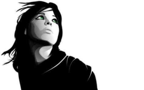 #1042785 simple background, anime, anime girls, glasses, white ...