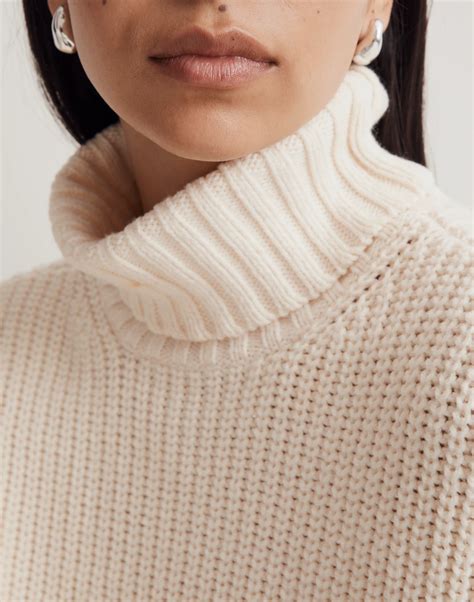Wide Rib Turtleneck Sweater | Madewell