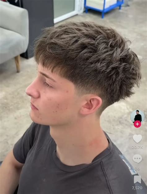 Drop Fade Textured Fringe