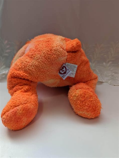 Ty Beanie Buddy - Tangerine The Bear (Terry Cloth Version) 10in ...