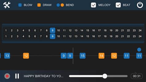 Happy Birthday to You - Harmonica Tab Tremolo 24 Holes Tutorial ...