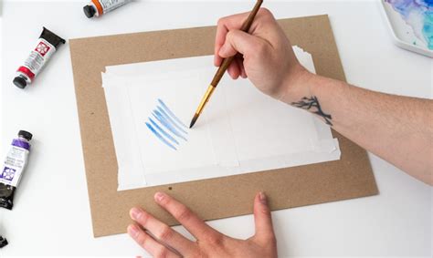What Do You Tape Your Watercolor Paper To at Louise Rizo blog