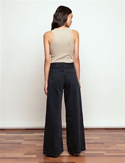 Jane Faded Wide Leg Jeans