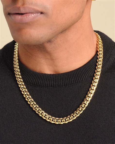 Men's Gold Cuban Link Chains | JAXXON