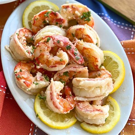 Cooking Argentina Shrimp Marinated Grilled Argentinian Red Shrimp