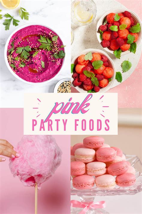 Pink Party Food Ideas 10 Baby Shower Food Ideas | Dessert Now Dinner