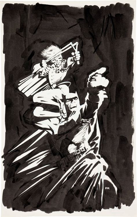 Frank Miller's THE DARK KNIGHT Original Art Heads To Auction - Comic Vine