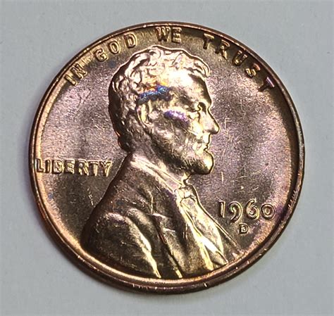 1960-D SMALL DATE Lincoln Cent MS-64 (Near Gem) RED - For Sale, Buy Now ...