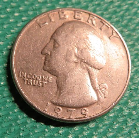 1979 Liberty Washington US Quarter Dollar Coin No Mint Mark Good ...